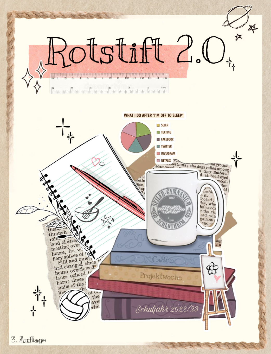 Rotstift Auflage 3