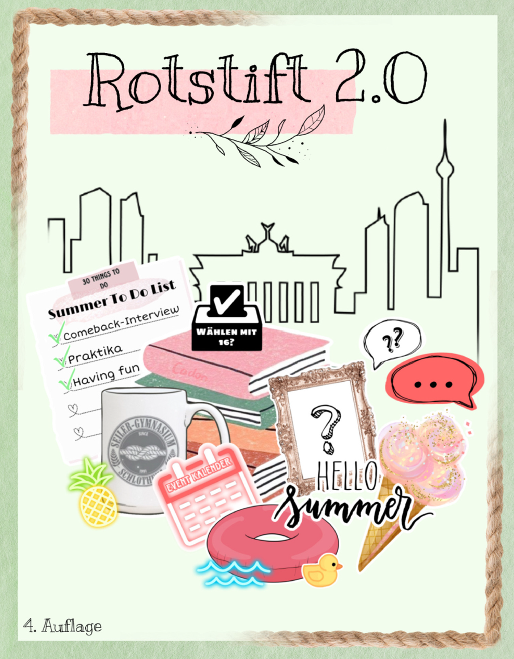 Rotstift Auflage 4
