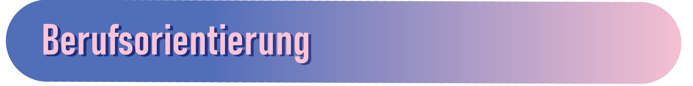Berufsorientierung banner 2