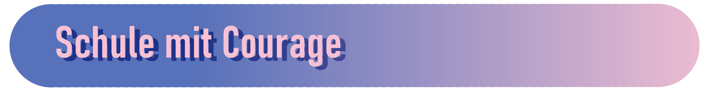 schule mit courage banner